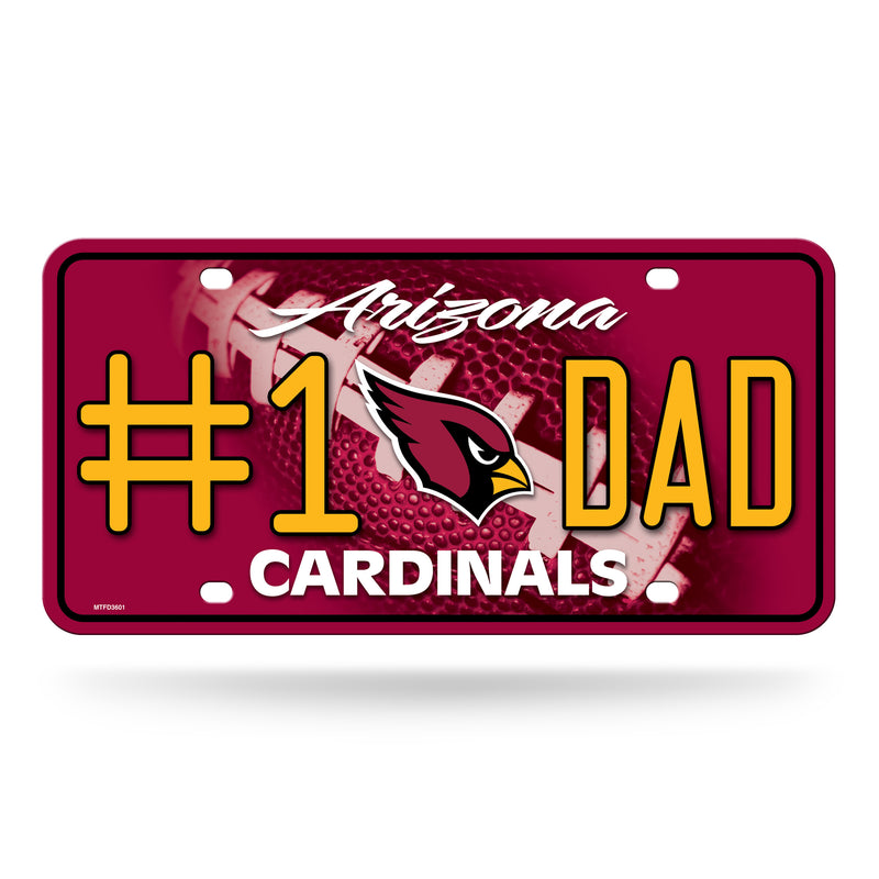 # 1 Dad Cardinals - AZ Metal Tag