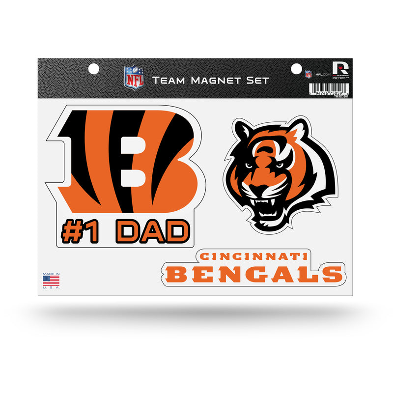 # 1 Dad Bengals  Team Magnet Set